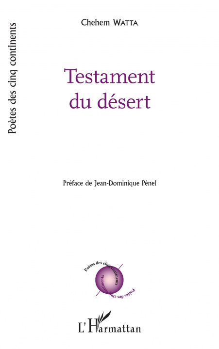 Knjiga Testament du désert Watta