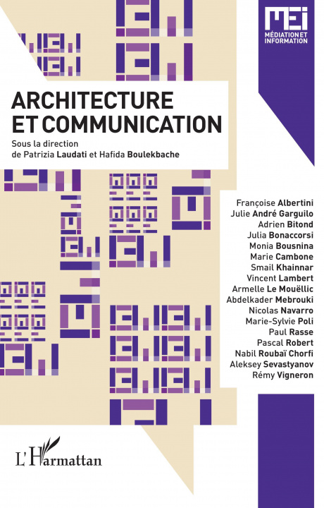 Knjiga Architecture et communication Hafida Boulekbache