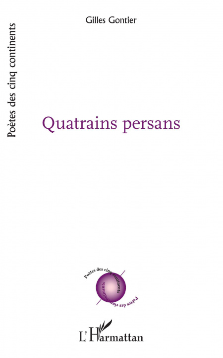 Knjiga Quatrains persans Gilles Gontier
