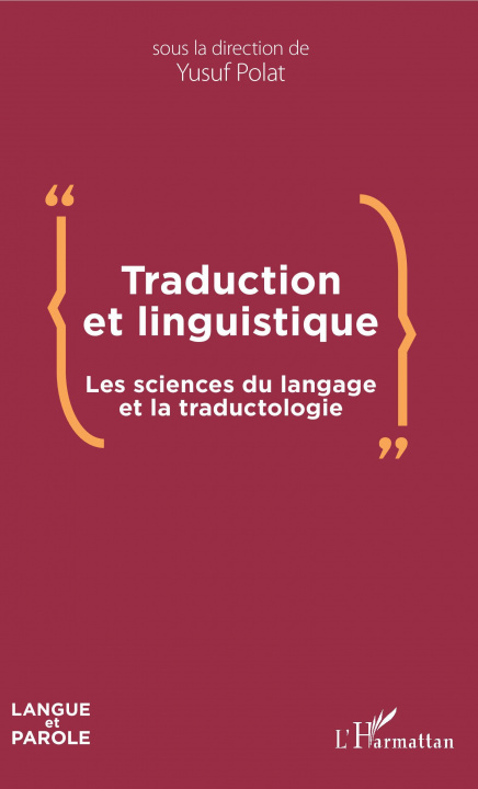 Kniha Traduction et linguistique 