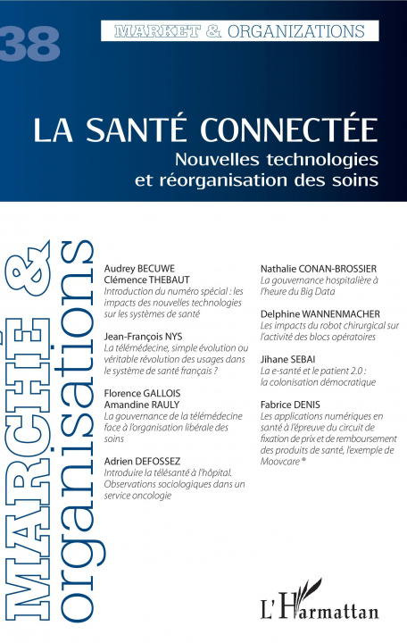 Buch La santé connectée Dimitri Uzunidis