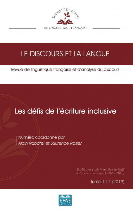 Libro Les défis de l'écriture inclusive Laurence Rosier