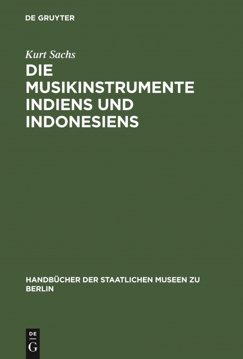 Carte Die Musikinstrumente Indiens Und Indonesiens 