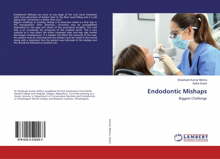 Kniha Endodontic Mishaps Astha Doshi