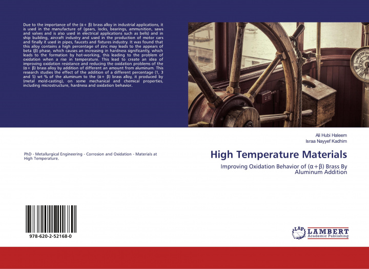 Knjiga High Temperature Materials Israa Nayyef Kadhim