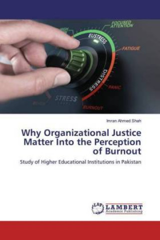 Knjiga Why Organizational Justice Matter Into the Perception of Burnout Imran Ahmed Shah