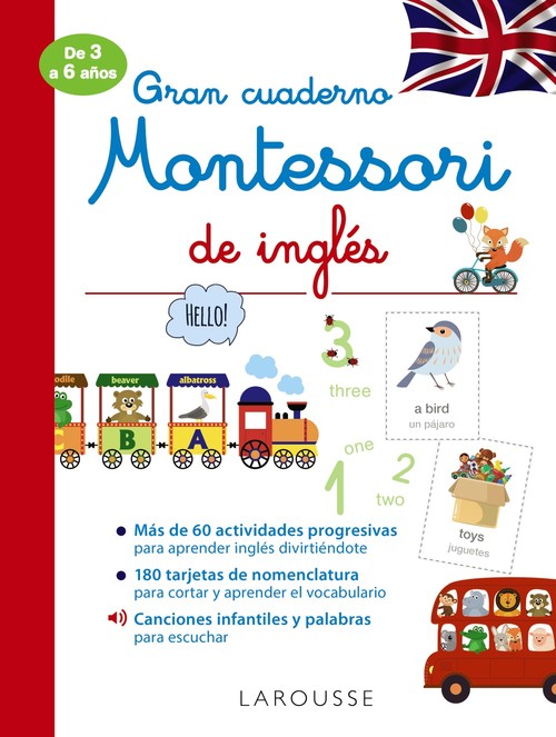 Audio Gran cuaderno Montessori de inglés 