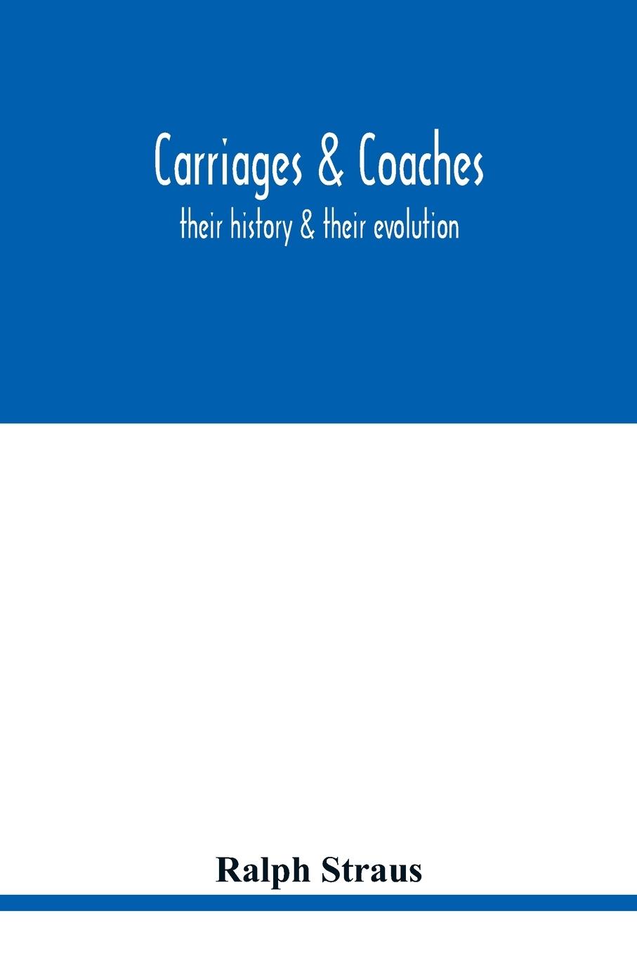 Buch Carriages & coaches Ralph Straus