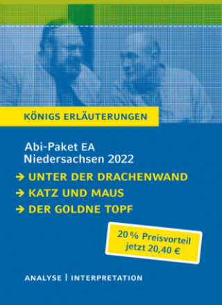 Kniha Abitur  Deutsch Niedersachsen 2022 EA - Königs Erläuterungen-Paket Arno Geiger