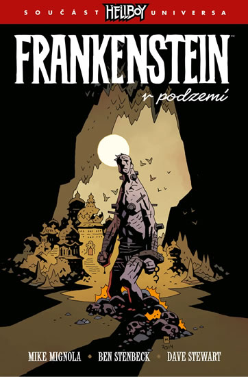 Book Frankenstein v podzemí Mike Mignola