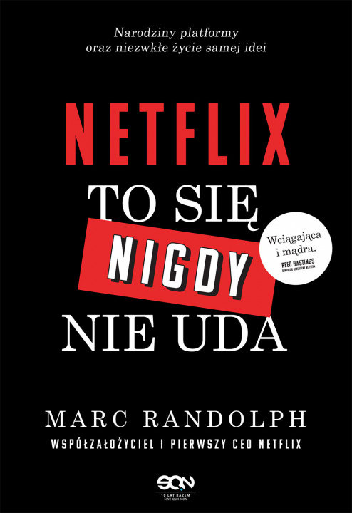 Kniha Netflix To się nigdy nie uda Randolph Marc