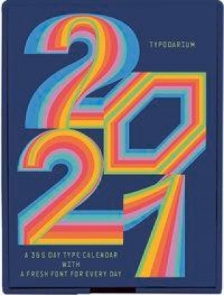 Kalendar/Rokovnik Typodarium 2021 Lars Harmsen