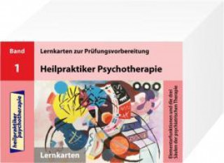 Hra/Hračka Heilpraktiker Psychotherapie. 200 Lernkarte 01. Elementarfunktionen und Therapieverfahren Marcus Mery