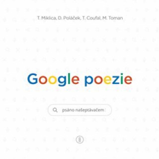 Książka Google poezie Tomáš Coufal