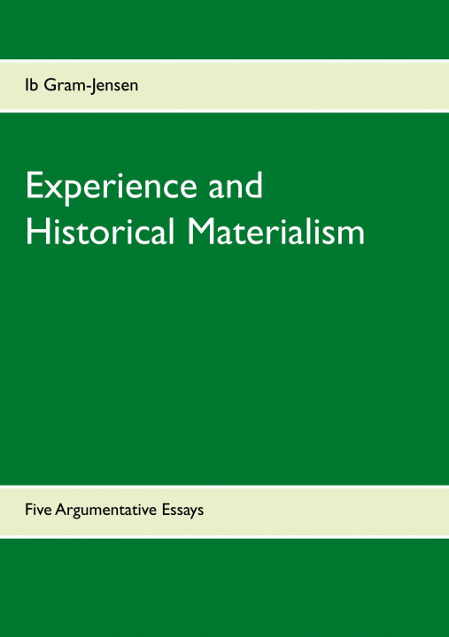 Книга Experience and Historical Materialism 