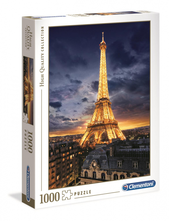 Gra/Zabawka Puzzle 1000 High Quality Collection Tour Eiffel Clementoni