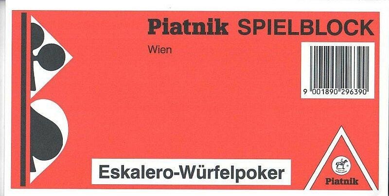 Printed items Eskalero - Poker Blok 