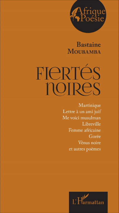 Libro Fiertés noires MOUBAMBA