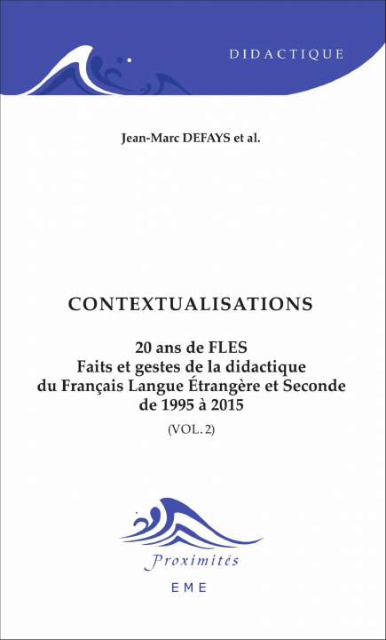 Knjiga Contextualisations Defays