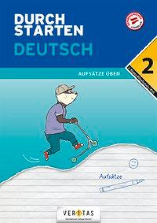 Книга Durchstarten 2. Klasse - Deutsch Mittelschule/AHS - Aufsätze 