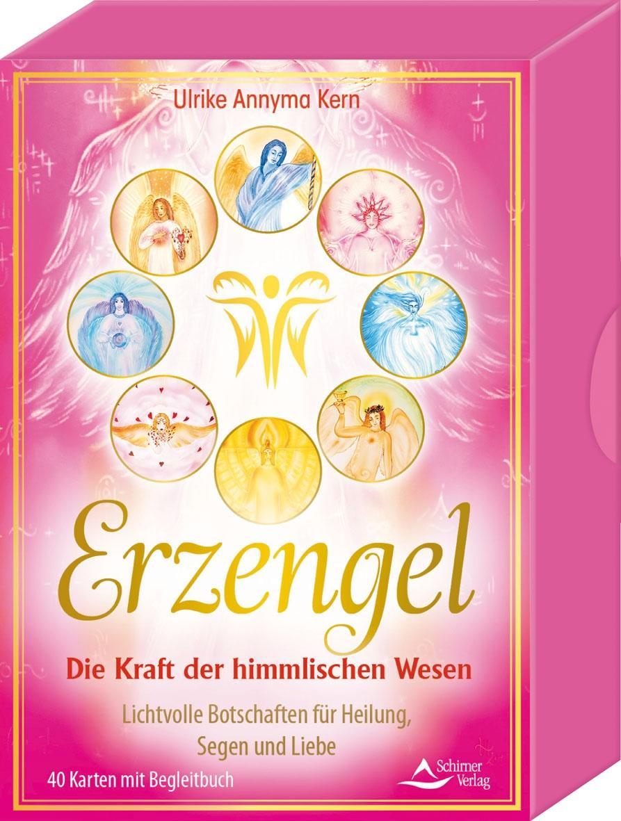 Książka Erzengel - Die Kraft der himmlischen Wesen - Lichtvolle Botschaften für Heilung, Segen und Liebe Kartenset 