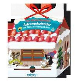 Game/Toy Trötsch Der kleine Maulwurf Adventskalender Haus mit 24 Minibüchern 