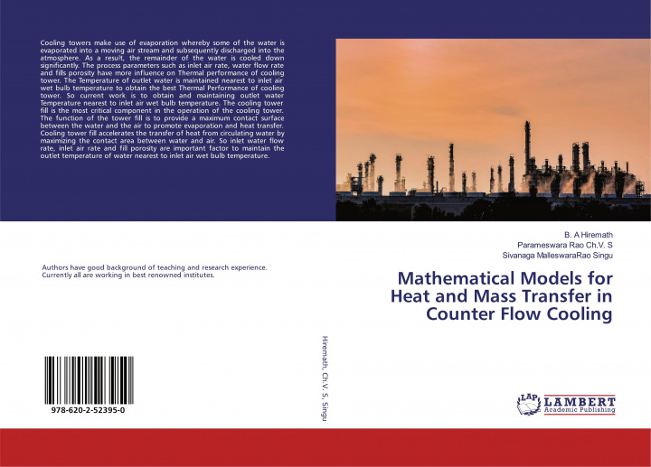 Libro Mathematical Models for Heat and Mass Transfer in Counter Flow Cooling Parameswara Rao Ch. V. S