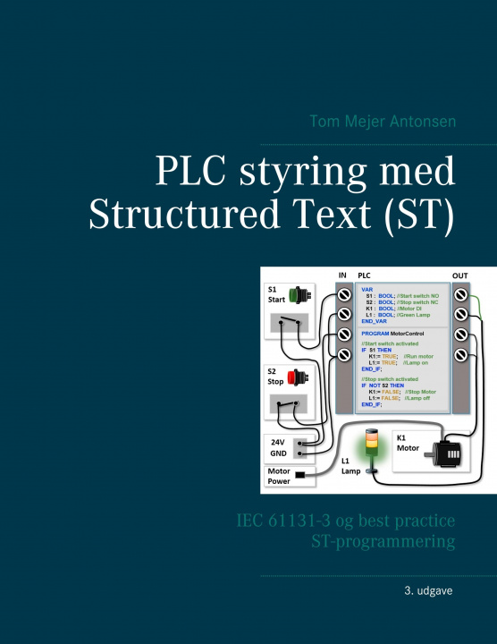Könyv PLC styring med Structured Text (ST), V3 