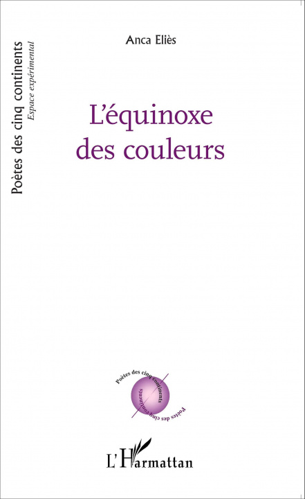 Book L'équinoxe des couleurs Elies
