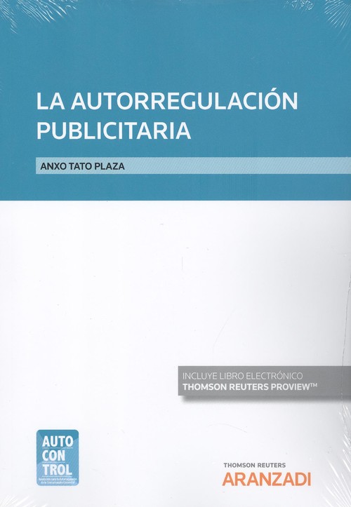 Carte La autorregulación publicitaria (Papel + e-book) ANXO TATO PLAZA