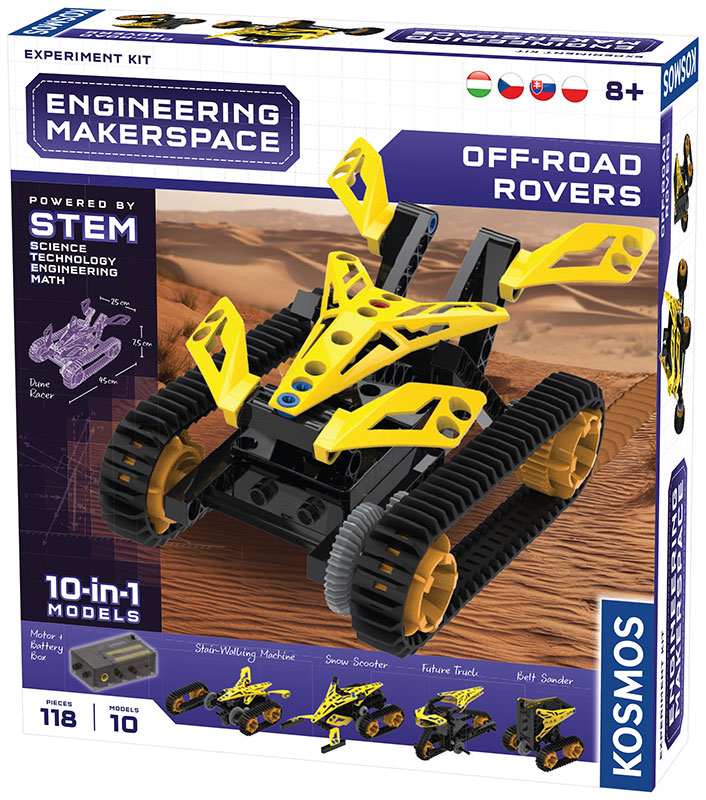 Kniha Zestaw konstruktora off-road rovers k7616328 