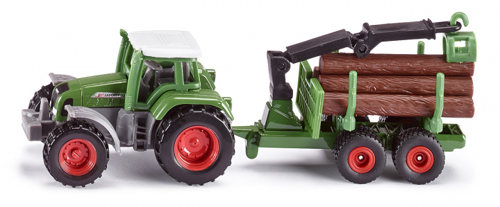 Carte Traktor z leśną przyczepą Siku 16 S1645 