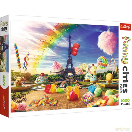 Gra/Zabawka Puzzle 1000 Słodki Paryż 10597 