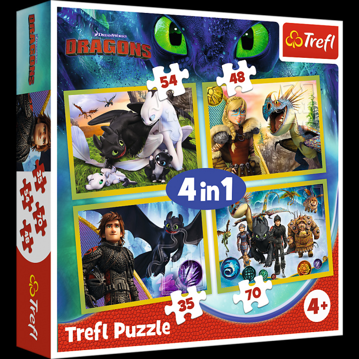 Game/Toy Puzzle Jak vycvičit draka 4v1 