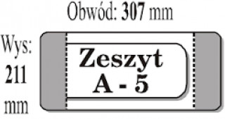 Book Okładka iks a-5 (50 sztuk w paczce) 