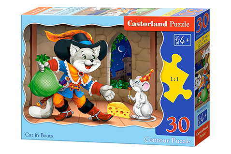 Book Puzzle 30 Kot w butach B-03730 