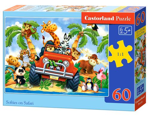 Carte Puzzle 60 Safari B-06793 