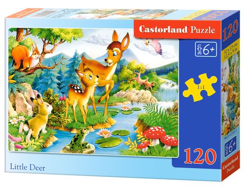 Book Puzzle 120 Mały bambi B-12725 