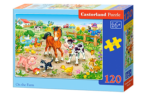 Книга Puzzle 120 Na farmie B-13197 