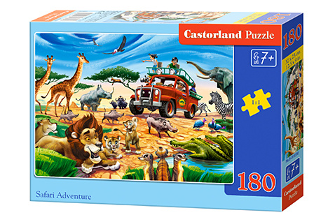 Carte Puzzle180 Przygoda na Safari B-018390 