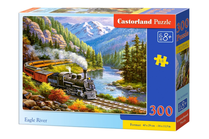 Kniha Puzzle 300 Pociąg B-030293 