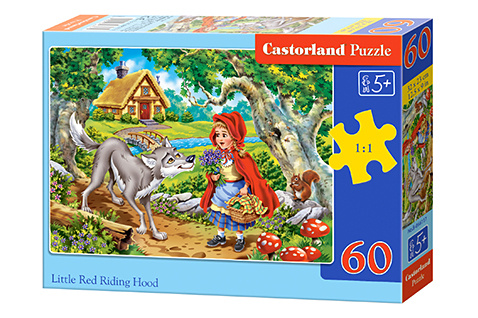Carte Puzzle 60 Czerwony Kapturek B-066117 