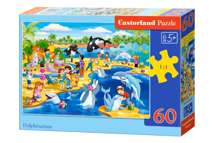 Carte Puzzle 60 Delfinarium B-066148 