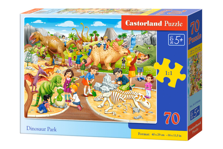 Carte Puzzle 70 Park dinozaurów B-070046 