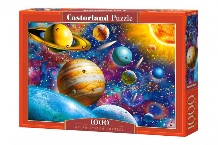 Kniha Puzzle 1000 Układ słoneczny C-104314-2 