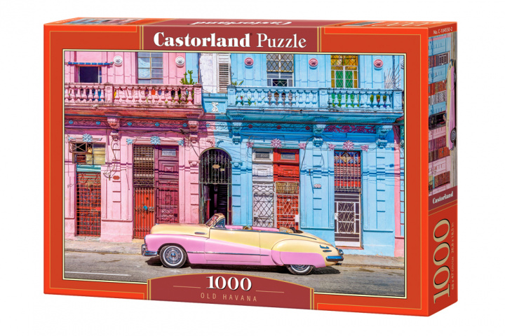 Könyv Puzzle 1000 Oldmobil Havana C-104550 
