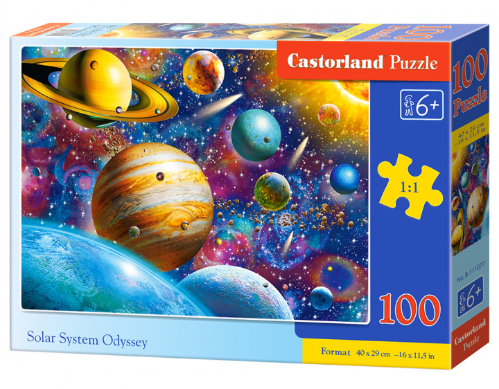 Carte Puzzle 100 Układ słoneczny B-111077 