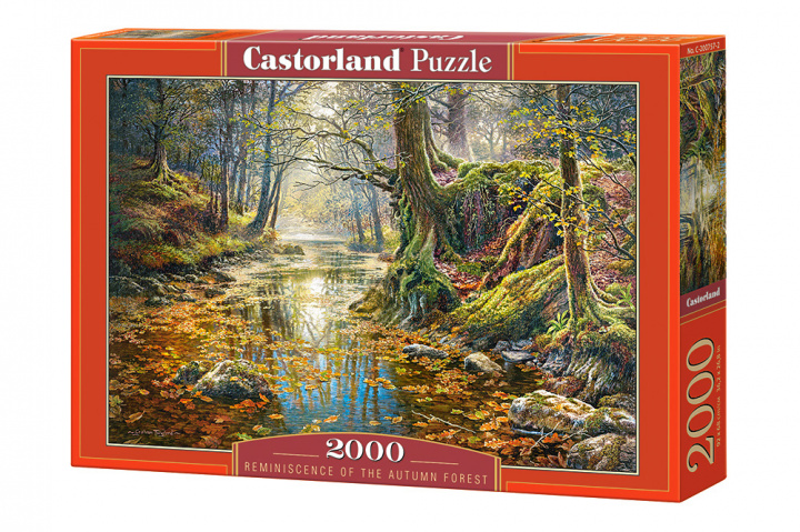 Carte Puzzle 2000 Wspomnienie z jesiennego lasu C-200757-2 