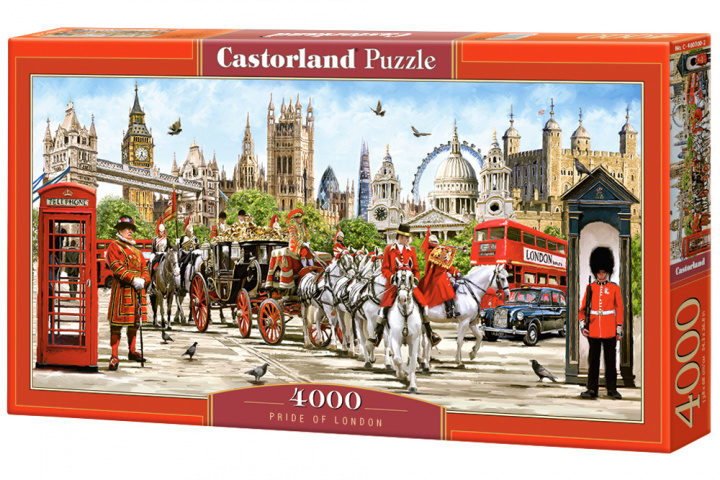 Buch Puzzle 4000 Duma Londynu C-400300 