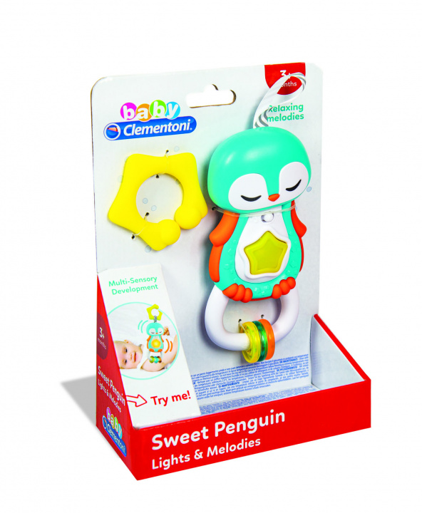 Game/Toy Interaktivní chrastítko Sladký tučňák 